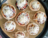 Foto del paso 5 de la receta: 84.🍄Champiñones rellenos de tomate seco, anchoas y jamón🍅🐟🍖