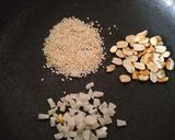 A picture of step 1 of Tindora curry.