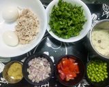 A picture of step 1 of Dhaba Style Palak Chicken Bharta.