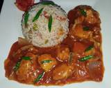 Chicken Vegetable Fried Rice With Shashlik recipe step 13 photo