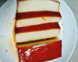 Hình bước làm 4 của món Bánh flan bánh mì