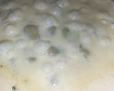 Foto del paso 7 de la receta: Pastas con crema de puerros y habas, para disfrutar!