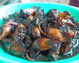 Foto langkah ke 5 dari resep Cumi Hitam Pedas.
