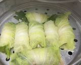 รูปขั้นตอนการทำที่ 10 ของ ผักกาดขาวห่อหมูสามชั้นนึ่ง