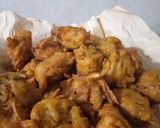 A picture of step 4 of Piyaz pakora.