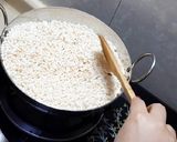 A picture of step 2 of Murmura Laddu Murmura Ladoo Recipe Puffed Rice Laddu.