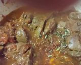 A picture of step 4 of Masala kaleji 😋👍👌.