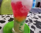 Foto langkah ke 2 dari resep Agar Rainbow Milky Soda 😍😘.