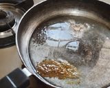 A picture of step 3 of French beens with peanuts crushed bhaji.