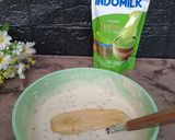Foto langkah ke 4 dari resep Pisang Goreng Isi Vla Matcha.