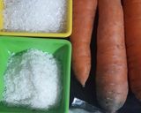 A picture of step 1 of Delicious carrot delight.