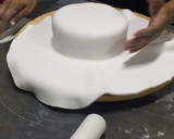 Foto del paso 5 de la receta: Tarta Día del Padre Camisa Fondant