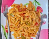 वेजिटेबल पास्ता (vegetable pasta recipe in hindi recipe) रेसिपी चरण 6 फोटो
