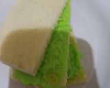 Foto langkah ke 1 dari resep Roti kukus sarikaya pandan.