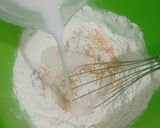 Foto langkah ke 1 dari resep Roti Jala Rose dan Succulent.