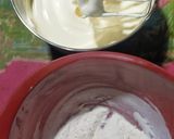 Foto langkah ke 3 dari resep Bolu panggang 2 telur rasa taro.