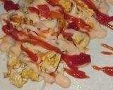 Foto langkah ke 2 dari resep Egg salad wrap.