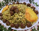 عکس مرحله 9 از دستور نخود پلو(نخود فرنگی)😋