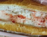 Hình bước làm 1 của món Pizza bánh mì