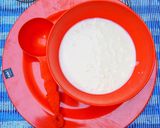 A picture of step 3 of Fresh cowmilk & millet gruel (fura da nono).