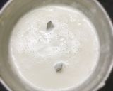 A picture of step 2 of Steamed layered sandesh with orange mousse.