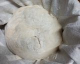 A picture of step 3 of Lazyman's Sourdough Bread.