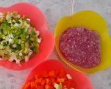 Foto del paso 1 de la receta: Carne con vegetales