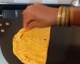 A picture of step 6 of Holi Special Puranpoli.