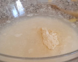Foto del paso 4 de la receta: Tortilla vegana (sin huevo) de patata, escalivada y espinacas