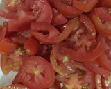 A picture of step 3 of Aloo chicken.