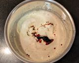 A picture of step 5 of Eggless banana walnut cake.