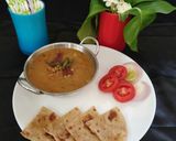 A picture of step 14 of Dhabewali Panchmel dal.