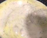 A picture of step 6 of Methi Matar Malai.