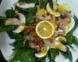 Foto del paso 10 de la receta: Ensalada de espinacas con tocino