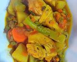 Foto del paso 10 de la receta: Pollo a la jardinera con tronchos de brócoli, en salsa de curry