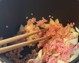 A picture of step 1 of Japanese Napolitan Pasta🍝.