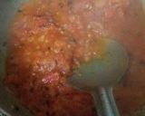 A picture of step 1 of Chane ki sabzi.