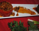 A picture of step 15 of Persian Stuffed bell peppers.