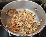A picture of step 2 of Papad Churi.