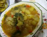Foto del paso 1 de la receta Sopa con lechuga