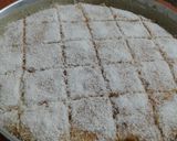 صورة لخطوة 3 من وصفة بسبوسة بالسميد (نمورة أو هريسة)🍴👍😋