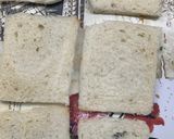 A picture of step 2 of One bite Chicken & Cucumber Sandwiches.