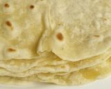 A picture of step 4 of Roti and Ground beef.