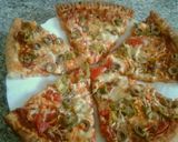 صورة لخطوة 1 من وصفة بيتزا الخضار 🍕 😋