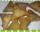 A picture of step 9 of Mince samosas With Tea! (Keemay ke samosay).