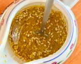 Une image de l'étape 1 de Salade de saumon fumé - Vinaigrette moutarde et sésame.