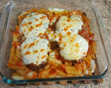 Foto del paso 8 de la receta: Pechuga rebozada con pasta al horno