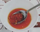 Hình bước làm 1 của món Gỏi xoài khô mực chiên