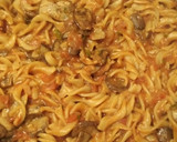 Foto del paso 9 de la receta: Pasta tornillo con champiñones