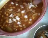 A picture of step 10 of Ghughni Chaat.